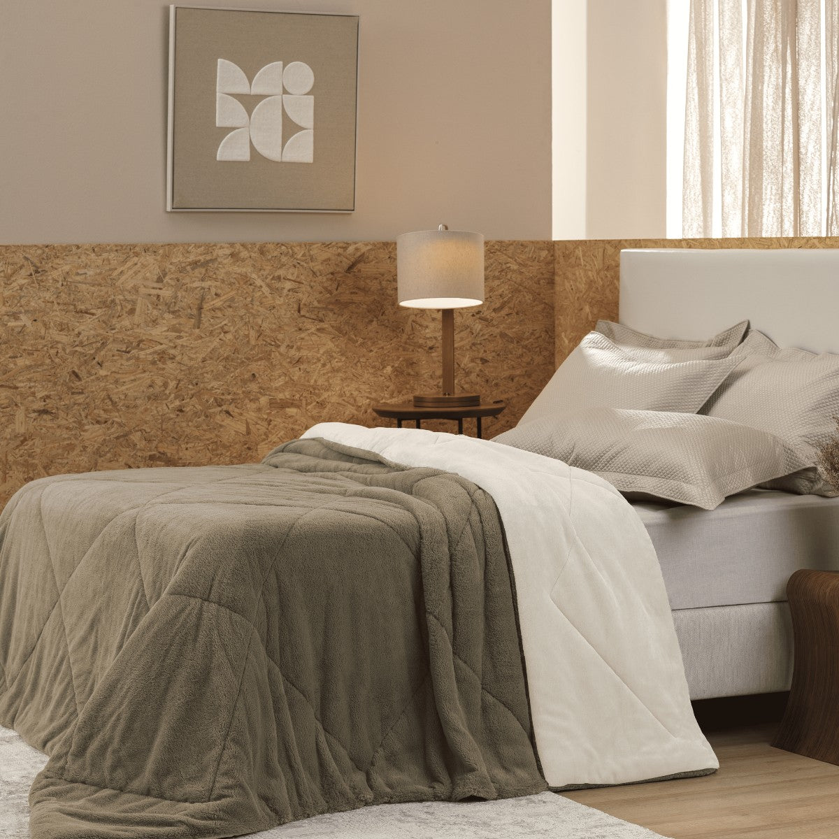 COBERDROM SHERPA - Dupla Face Peles