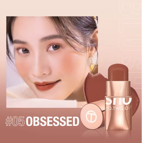 Lipstick 3 em 1 - Boca, Sombra e Blush